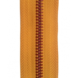 5# Metal Zipper Red Crystal lacquer ,C/E,A/L