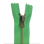 3# Metal  Zipper Anti-brass teeth Crystal  lacquer ,A/L